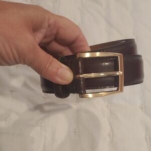 Jos. A. Bank Brown Genuine Italian Leather Belt Size 40
